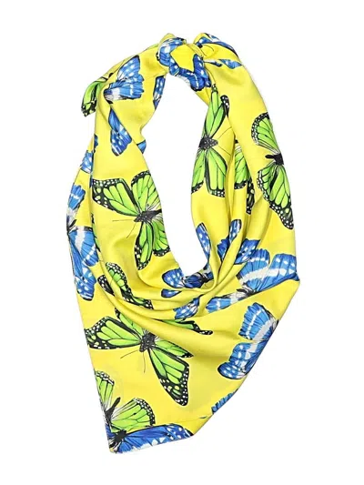 Pre-owned Echo Scarf In Yellow