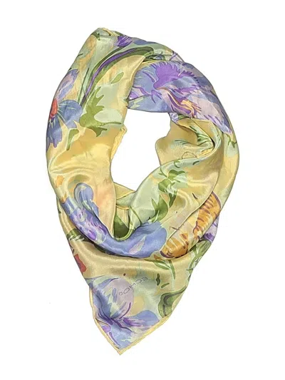 Pre-owned Echo Scarf In Yellow