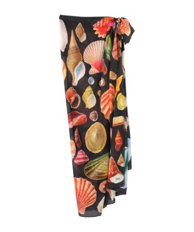 Echo Sea Treasures Pareo In Black