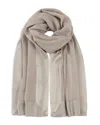 Echo Soiree Wool & Silk Wrap In Neutral