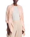Echo Soiree Wool & Silk Wrap In Orange