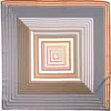 Echo Stripe Vortex Square In Starfish