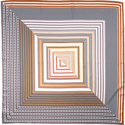 Echo Stripe Vortex Square In Starfish