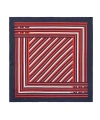 Echo Stripes Silk Scarf In Multi