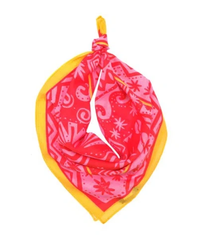 Echo Sun And Surf Bandana In Pink Lemonade