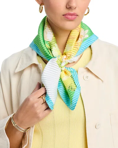 ECHO SUNSHINE GARDEN PLEATED DIAMOND SCARF