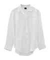 Echo Supersoft Gauze Boyfriend Shirt In White