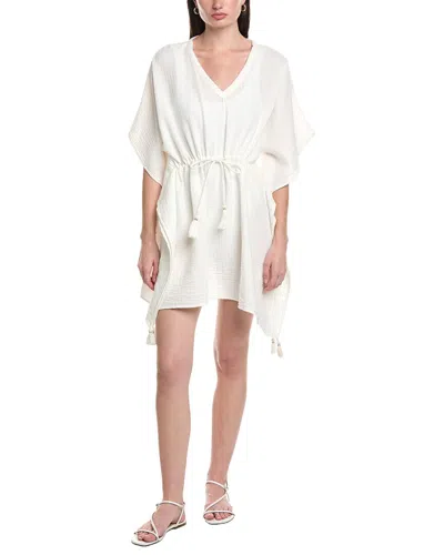 Echo Supersoft Gauze Caftan In White