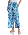 Echo Supersoft Gauze Ikat Pants In Sky Blue