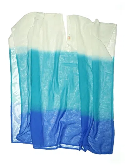 Pre-owned Echo Swimsuit Cover Up In Blue
