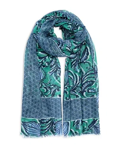 Echo Tangled Vines Wrap In Green/blue