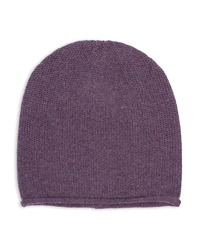 Echo The Crosby Wool & Cashmere Hat In Purple
