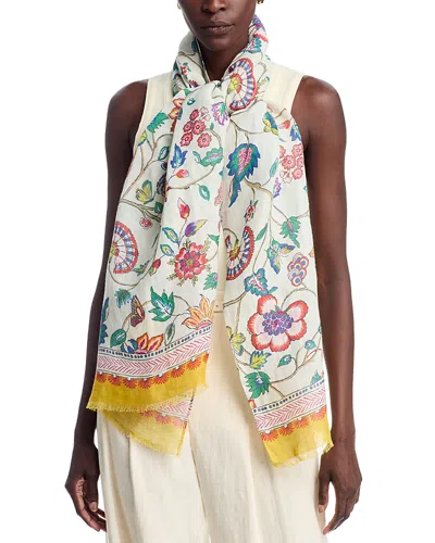 Echo Tree Of Life Wrap Scarf In Multi