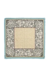 Echo Vintage Floral Dot Wool Bandana In Neutral