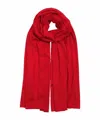 Echo Women's Essentials Travel Wrap In Cherry In Red