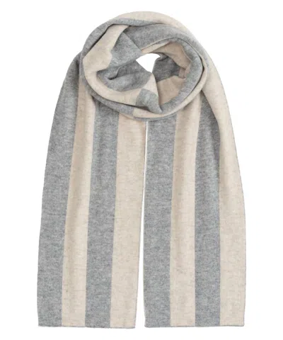 ECHO WOMEN'S SPLIT SCARF IN CREAM