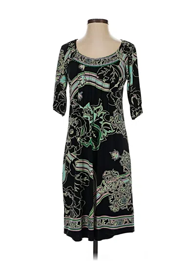 Pre-owned Eci Casual Dress In Black