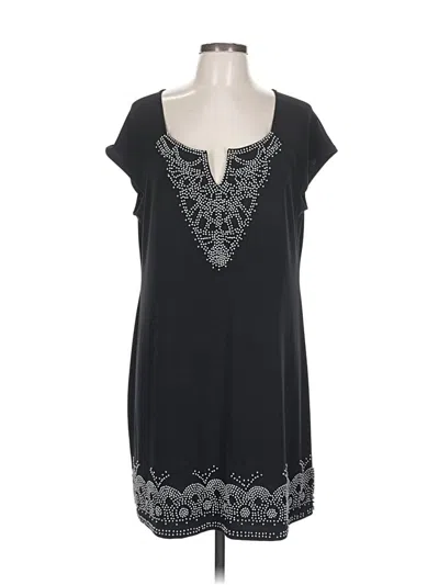 Pre-owned Eci Casual Dress In Black