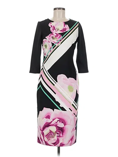 Pre-owned Eci Casual Dress In Black