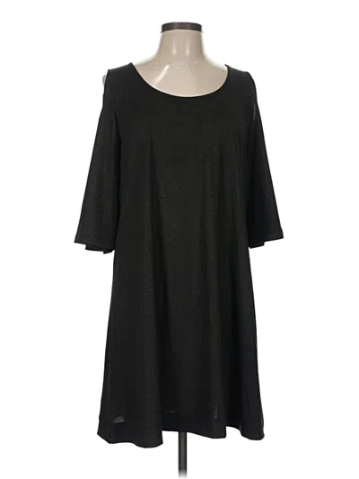 Pre-owned Eci Casual Dress In Black