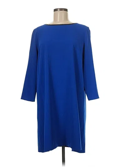 Pre-owned Eci Casual Dress In Blue