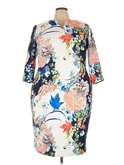 Pre-owned Eci Casual Dress In Blue