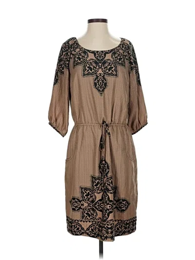 Pre-owned Eci Casual Dress In Brown