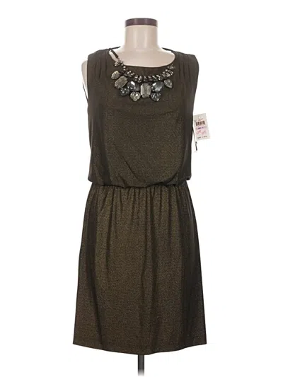 Pre-owned Eci Casual Dress In Brown