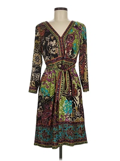 Pre-owned Eci Casual Dress In Brown