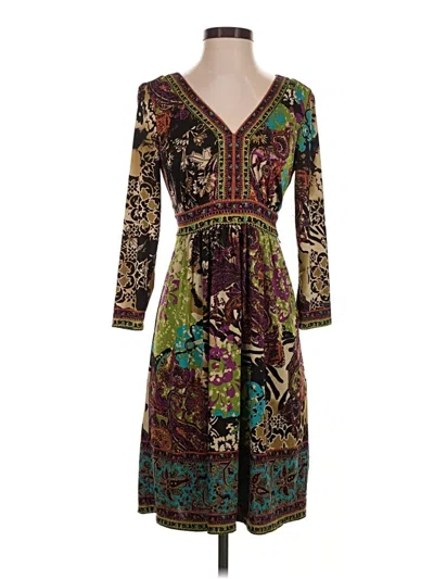 Pre-owned Eci Casual Dress In Brown