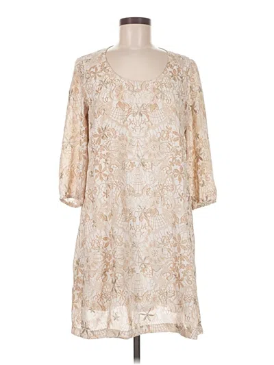 Pre-owned Eci Casual Dress In Ivory