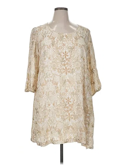 Pre-owned Eci Casual Dress In Ivory