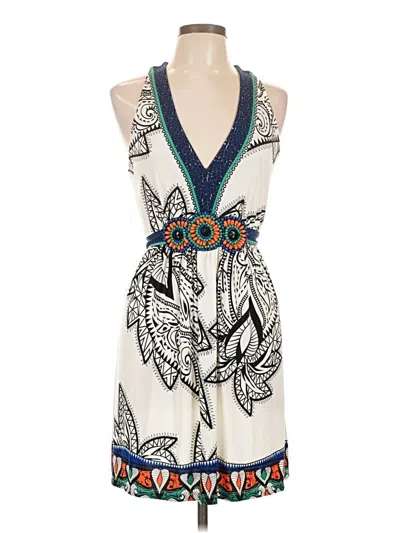 Pre-owned Eci Casual Dress In White