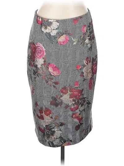 Pre-owned Eci Casual Skirt In Gray