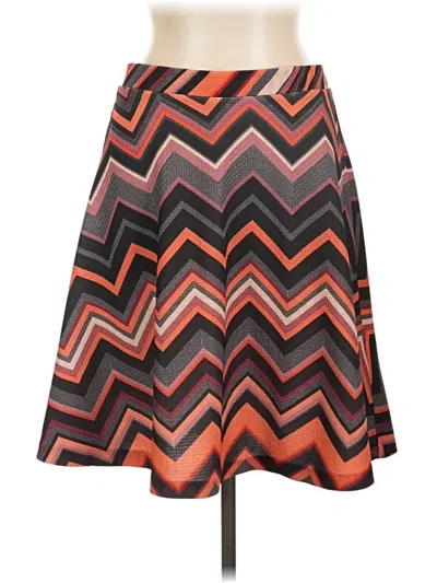 Pre-owned Eci Casual Skirt In Orange