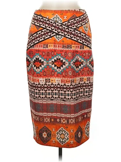 Pre-owned Eci Casual Skirt In Orange