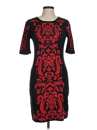 Pre-owned Eci Cocktail Dress In Black