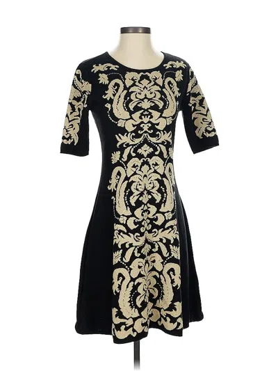 Pre-owned Eci Cocktail Dress In Black