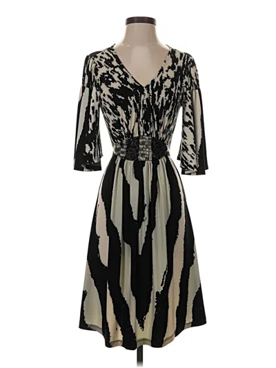 Pre-owned Eci Cocktail Dress In Black