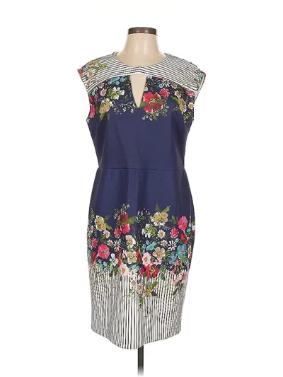 Pre-owned Eci Cocktail Dress In Blue