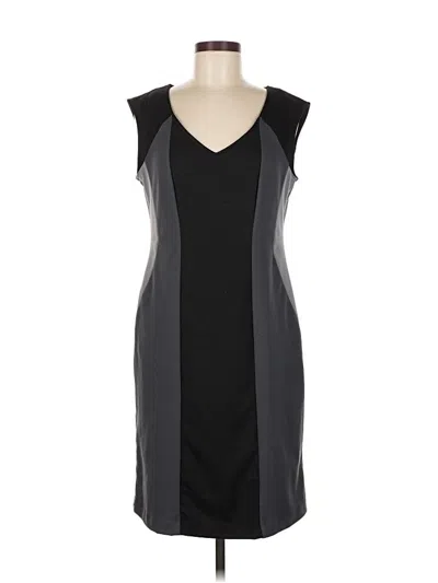 Pre-owned Eci Cocktail Dress In Gray