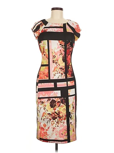 Pre-owned Eci Cocktail Dress In Orange