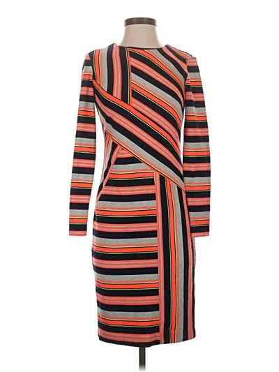 Pre-owned Eci Cocktail Dress In Orange