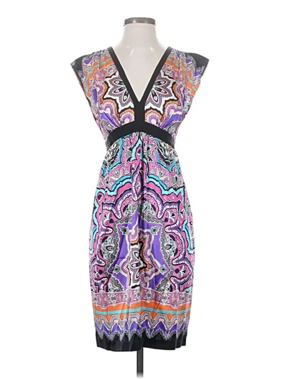 Pre-owned Eci Cocktail Dress In Purple