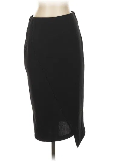 Pre-owned Eci Formal Skirt In Black