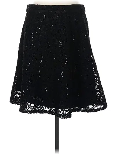 Pre-owned Eci Formal Skirt In Black