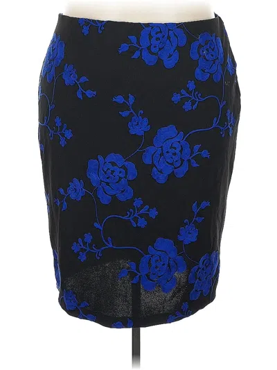 Pre-owned Eci Formal Skirt In Blue