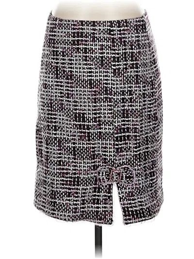 Pre-owned Eci Formal Skirt In Gray