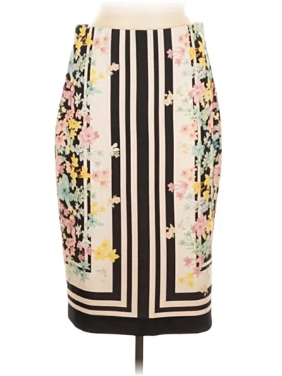 Pre-owned Eci Formal Skirt In White