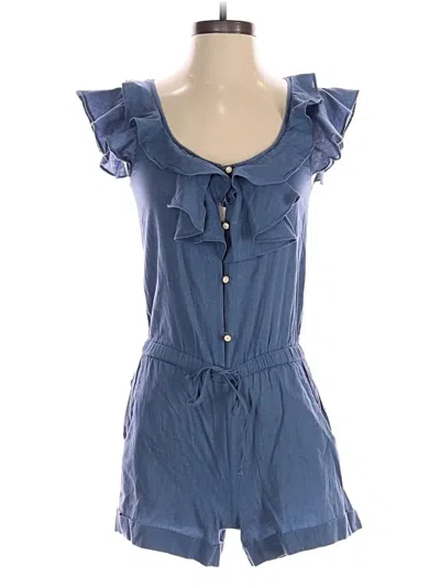 Pre-owned Eci Romper In Blue